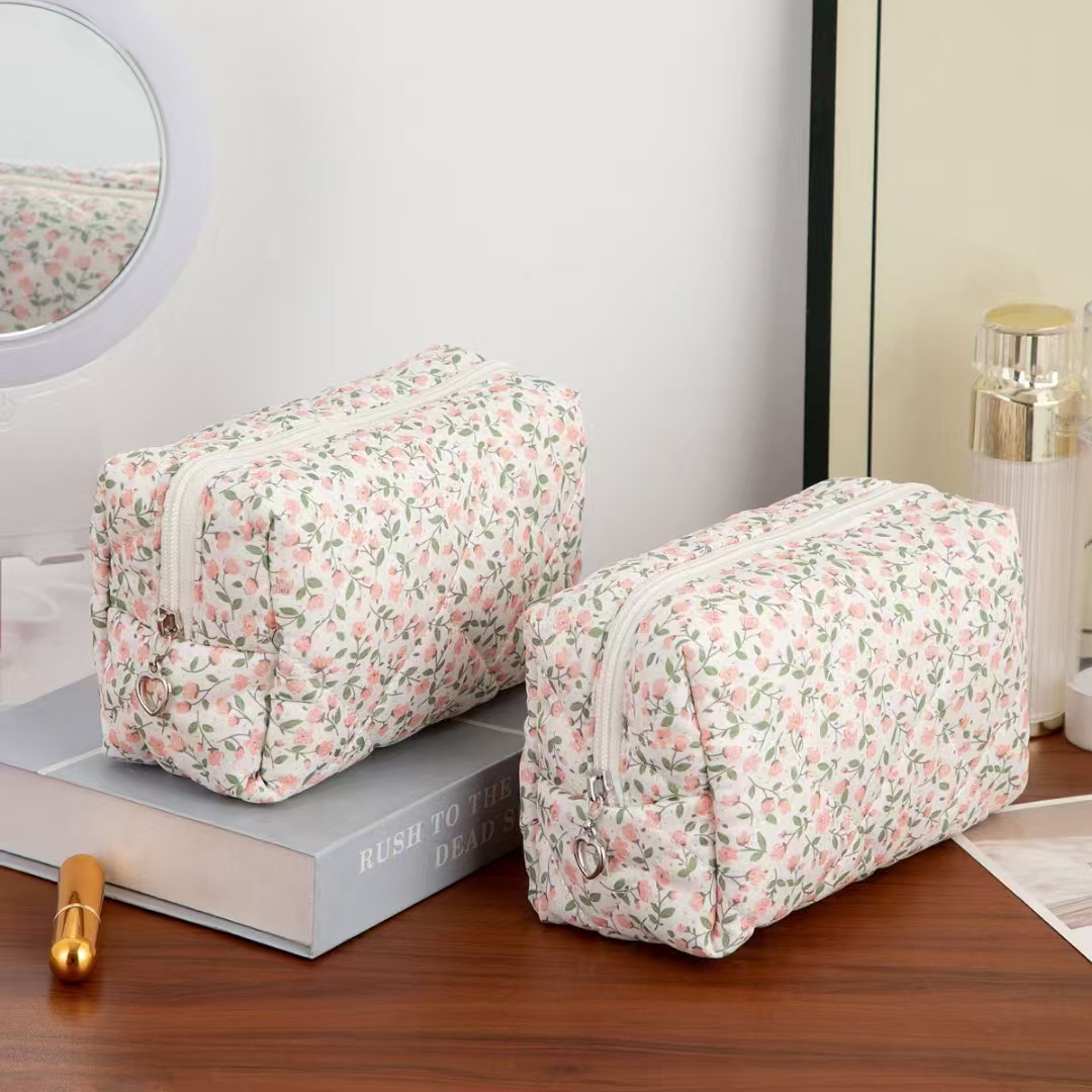 Storage Organizer Floral Women - Travel Accessories Pouch For Women ulasan dan harga