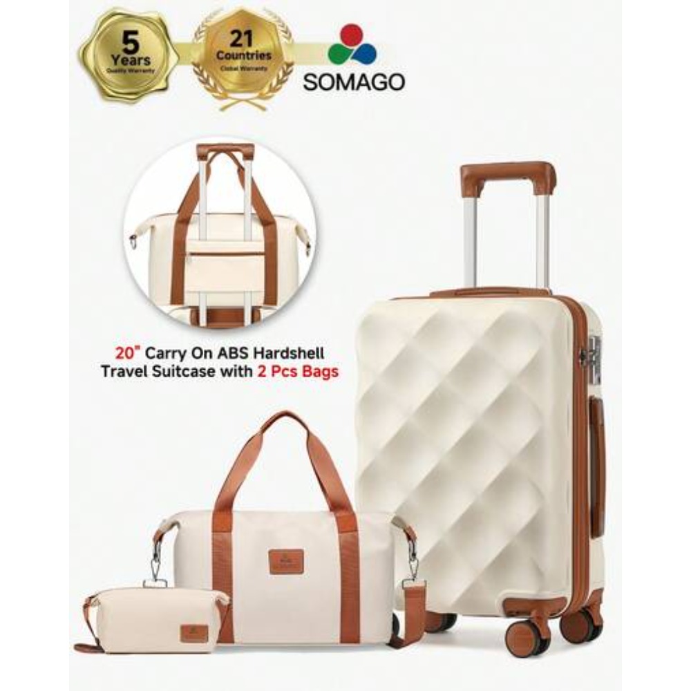 Hardshell Lightweight ABS 20 I - Travel Lock Tsa Approved ulasan dan harga