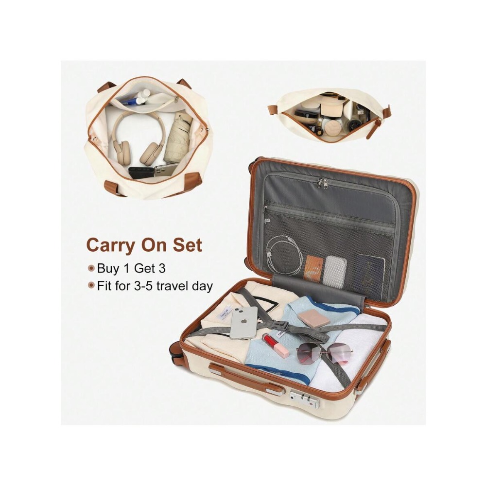 Hardshell Lightweight ABS 20 I - Travel Lock Tsa Approved ulasan dan harga