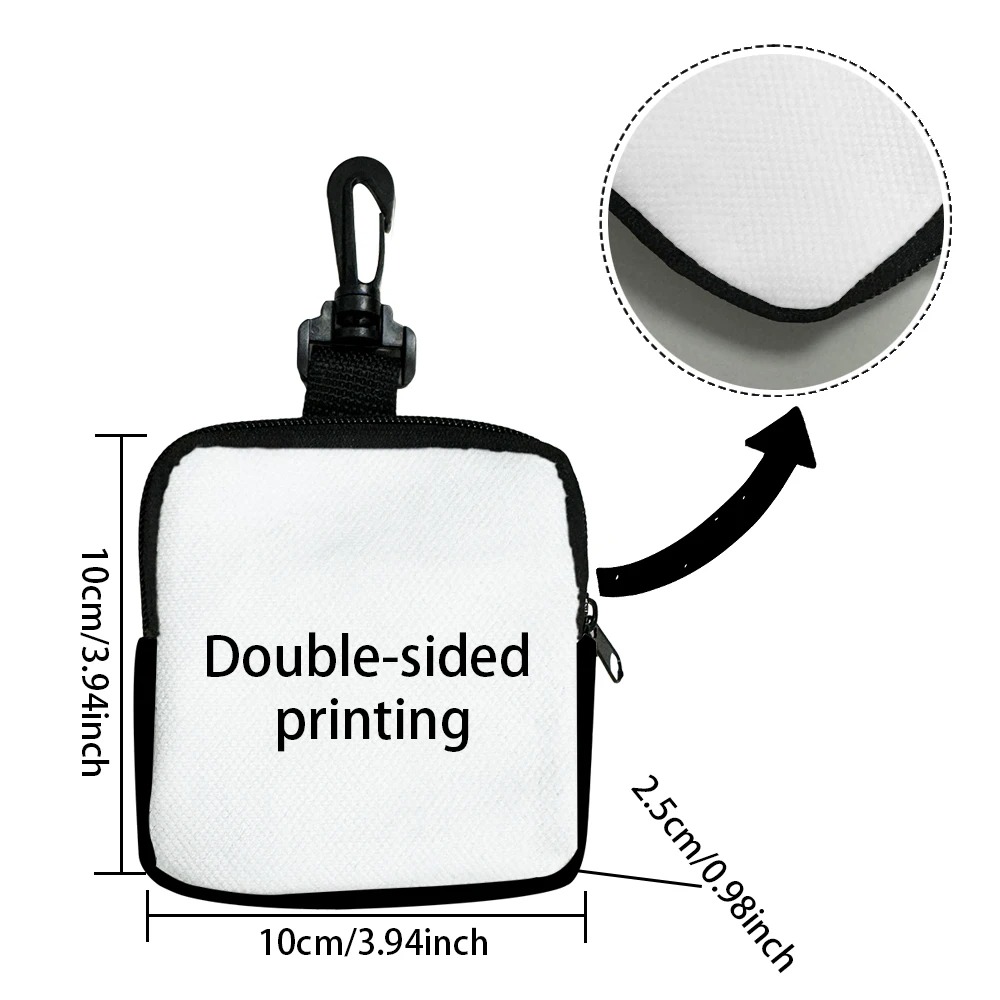 Custom Photo Coin Bag Mini Ear - Travel Accessories Pouch For Women ulasan dan harga