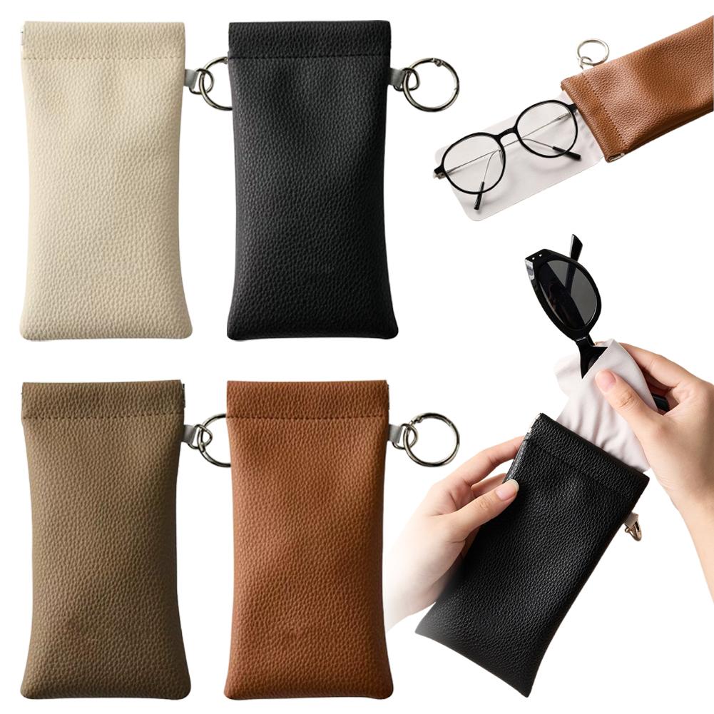 Sunglasses Pouch With Keyring  - Travel Accessories Pouch For Women ulasan dan harga