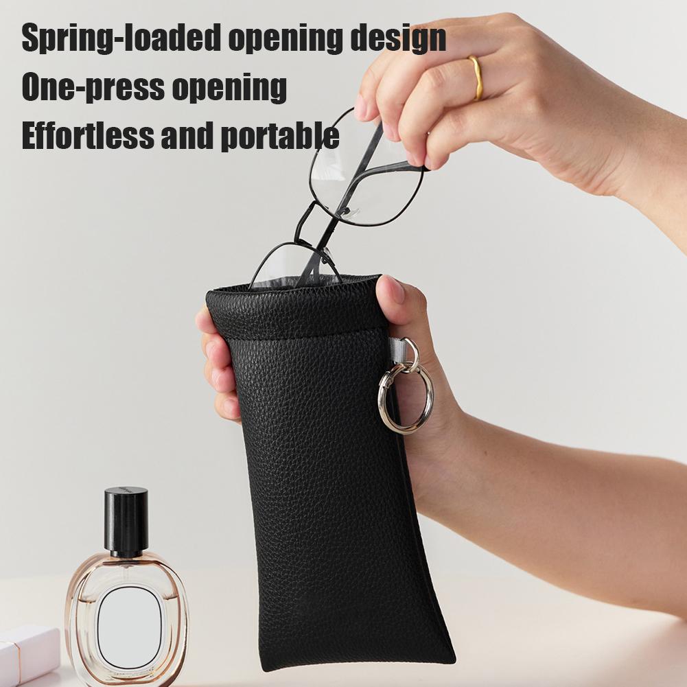Sunglasses Pouch With Keyring  - Travel Accessories Pouch For Women ulasan dan harga