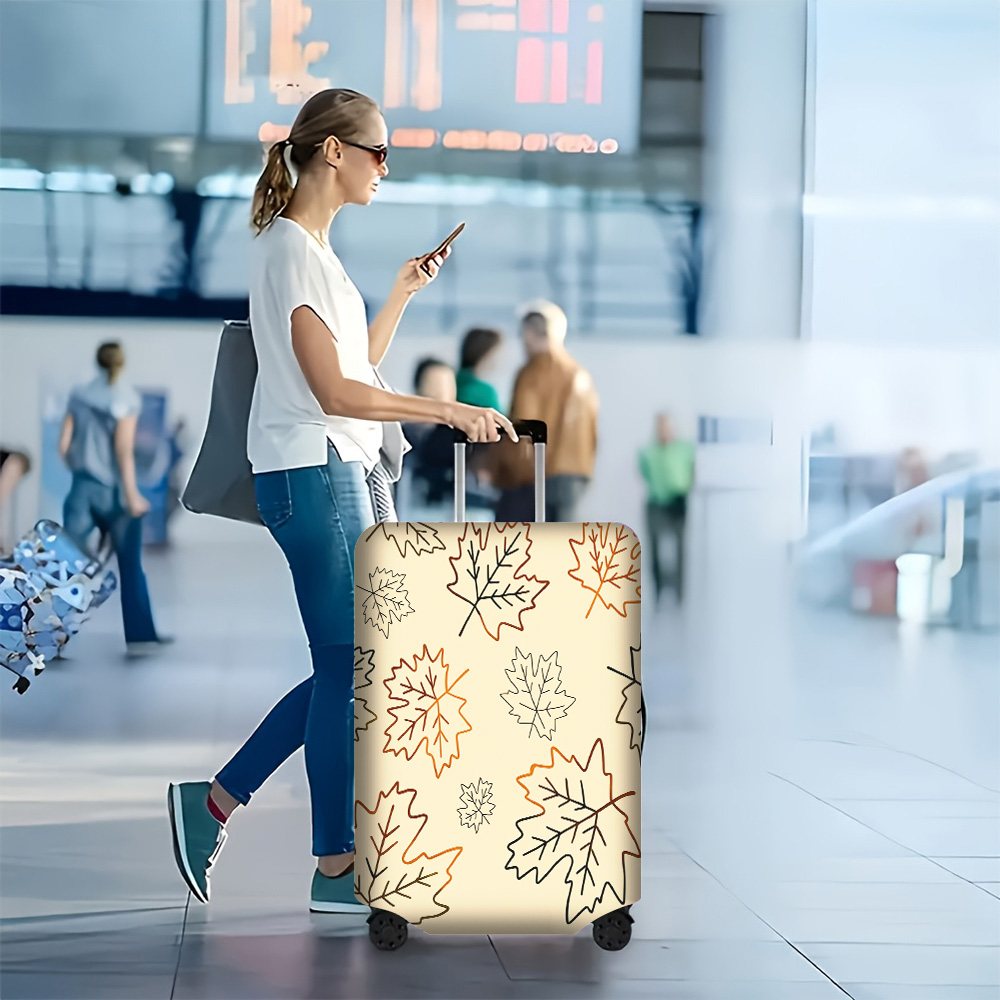 1pc Maple Leaf Luggage Cover.  - Travel Accessories List ulasan dan harga