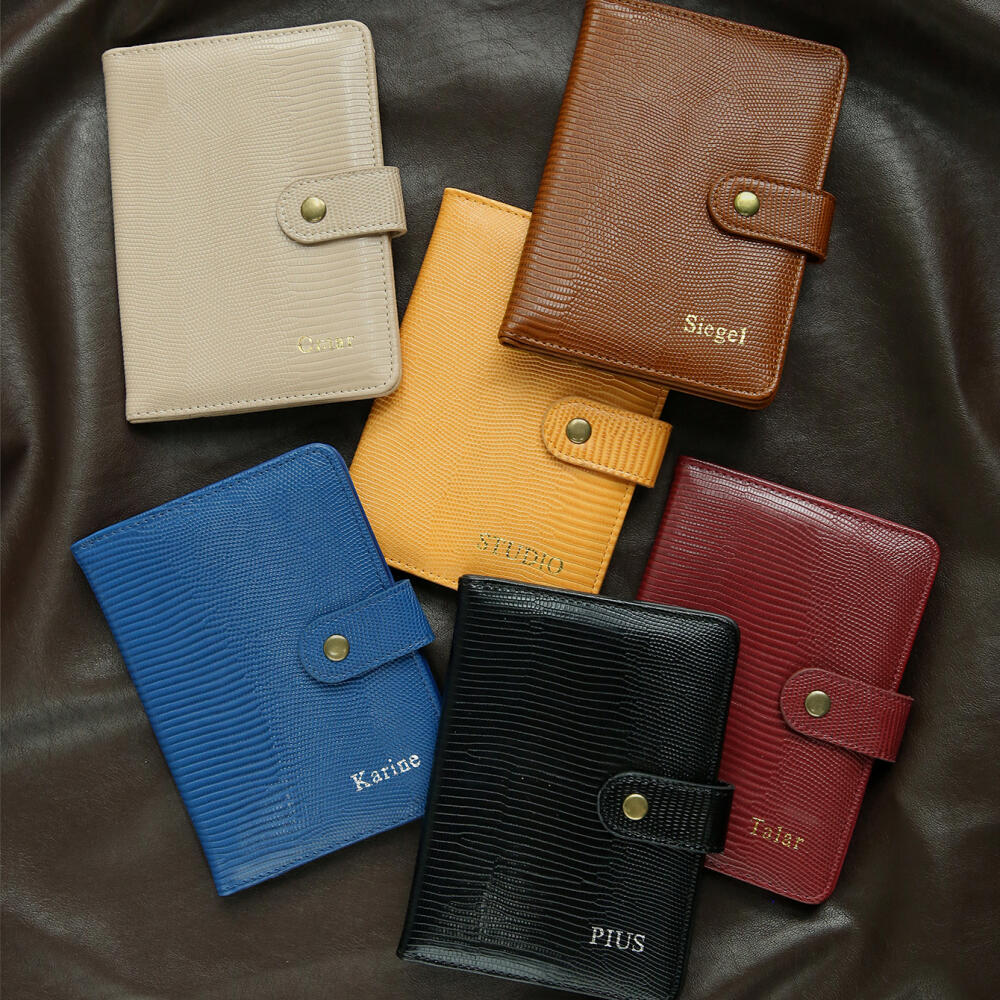 Custom Name Lizard Grain Pu Le - Travel Accessories Hong Kong ulasan dan harga