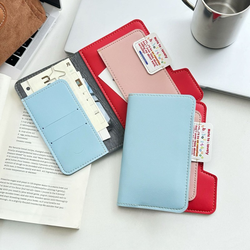 Ins Color Block Passport Holde - Travel Accessories Pouch For Women ulasan dan harga
