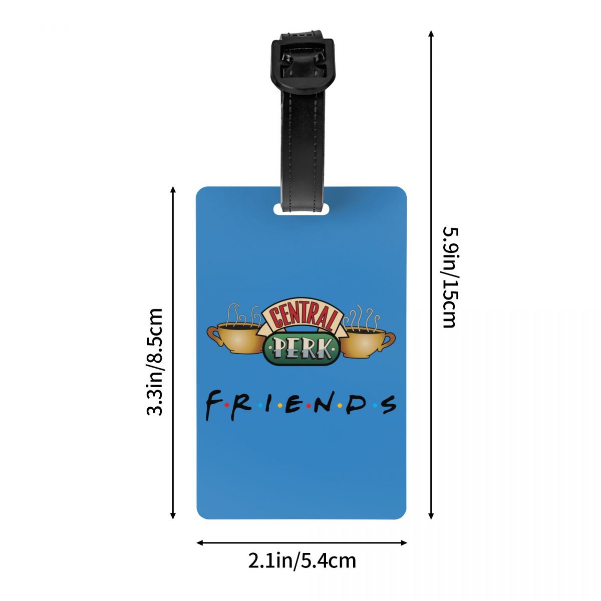 Friends Luggage Tags for Suitc - Travel Accessories List ulasan dan harga