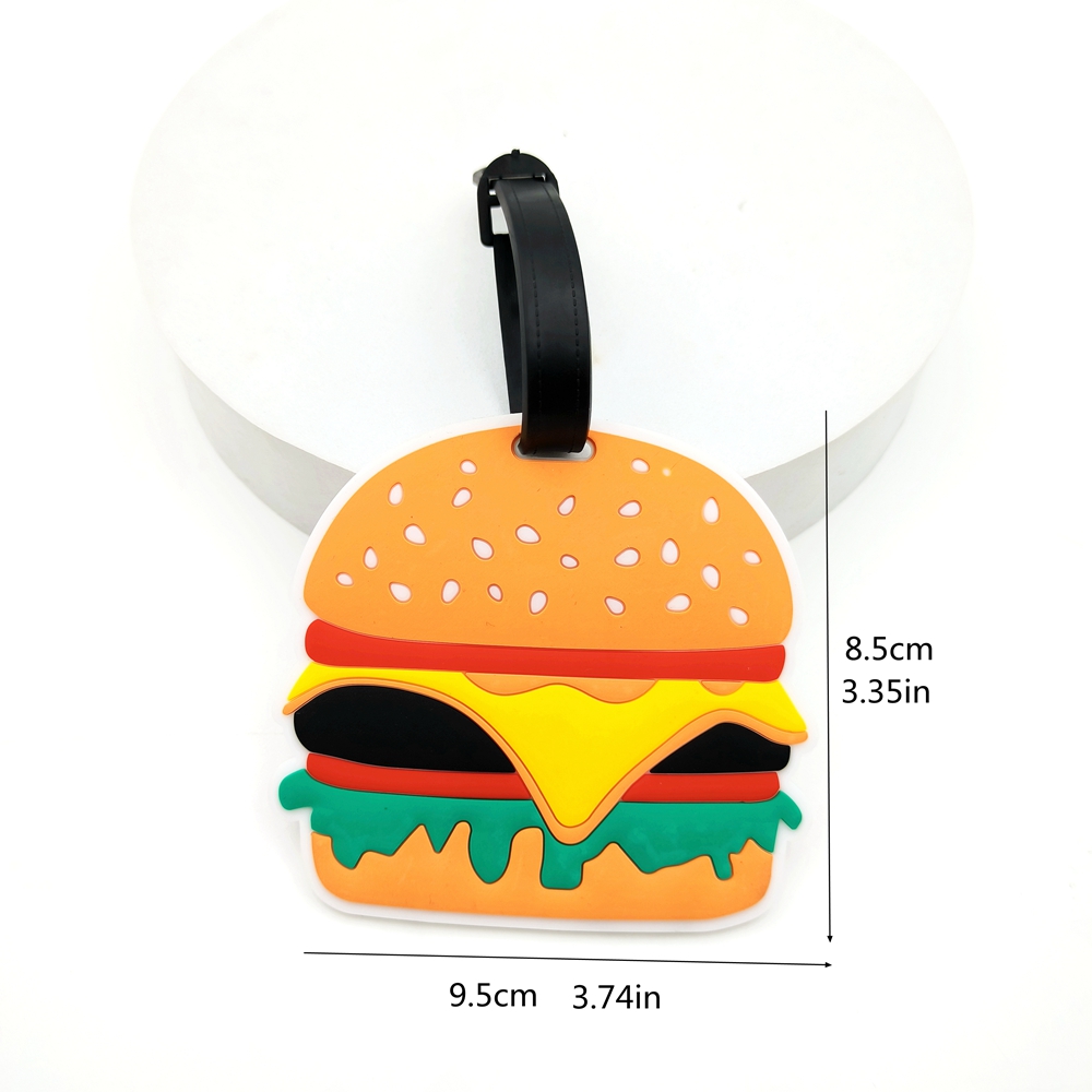 1pc Hamburg ice cream luggage  - Travel Accessories List ulasan dan harga