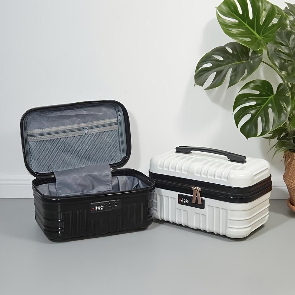 Portable Cosmetic Suitcase Bag - Travel Lock Tsa Approved ulasan dan harga