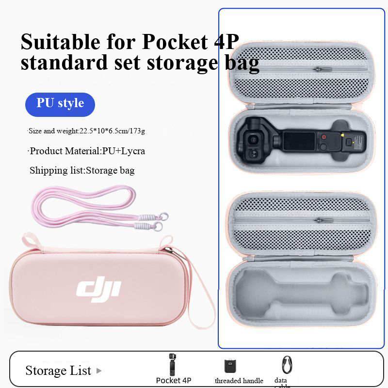 Storage Bag For DJI Pocket 4 P - Travel Accessories Box ulasan dan harga