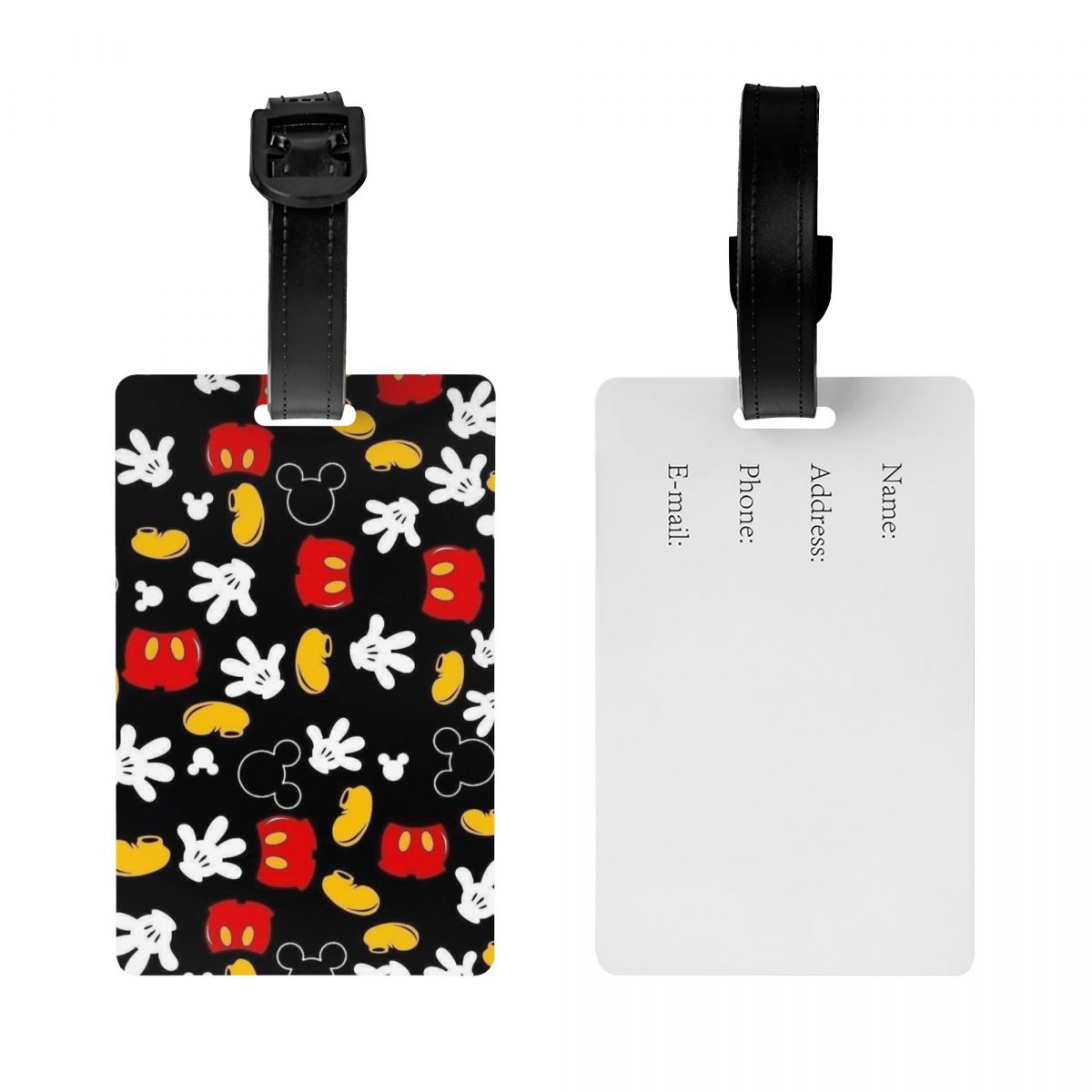 Custom M-Mouse  Luggage Tag fo - Travel Accessories List ulasan dan harga