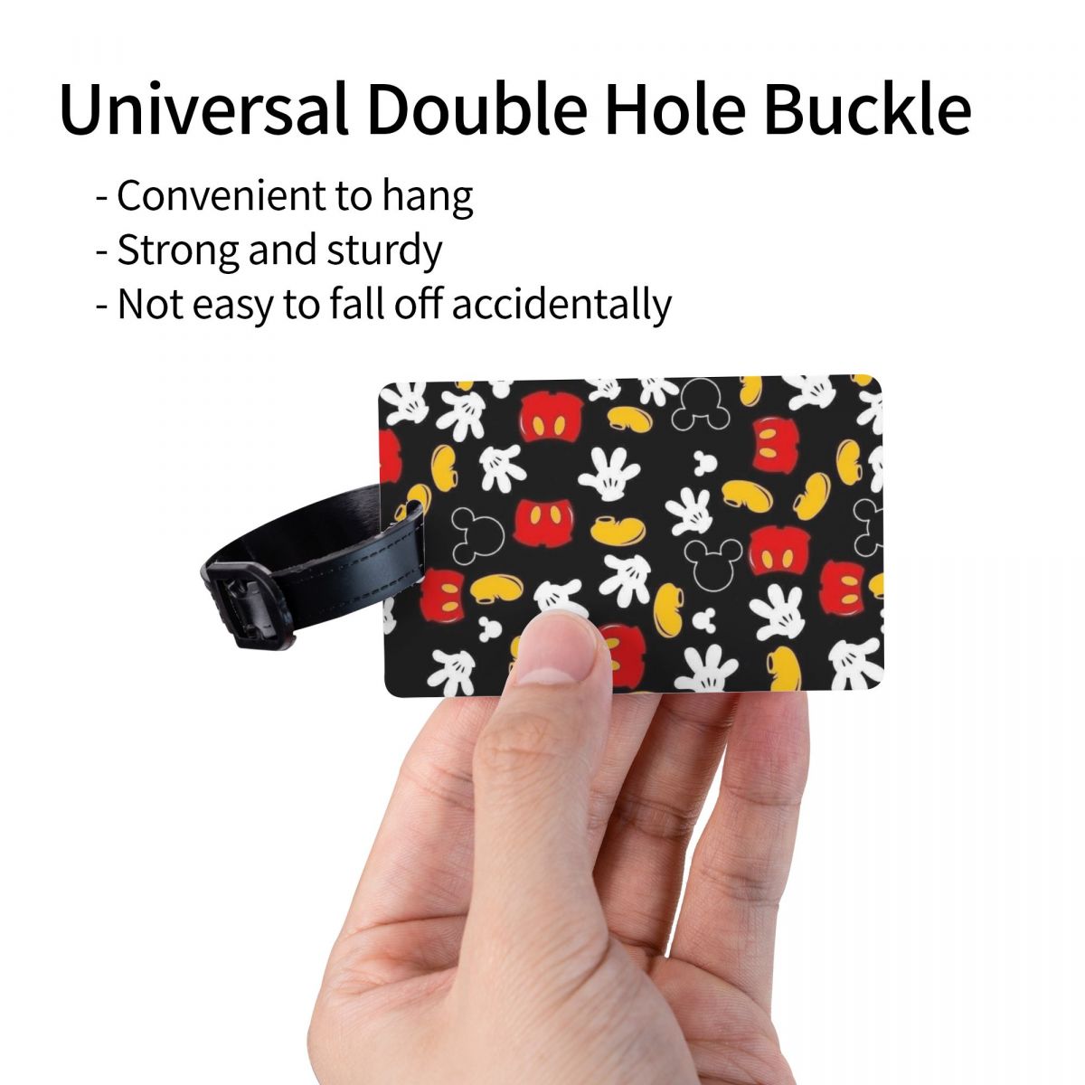 Custom M-Mouse  Luggage Tag fo - Travel Accessories List ulasan dan harga