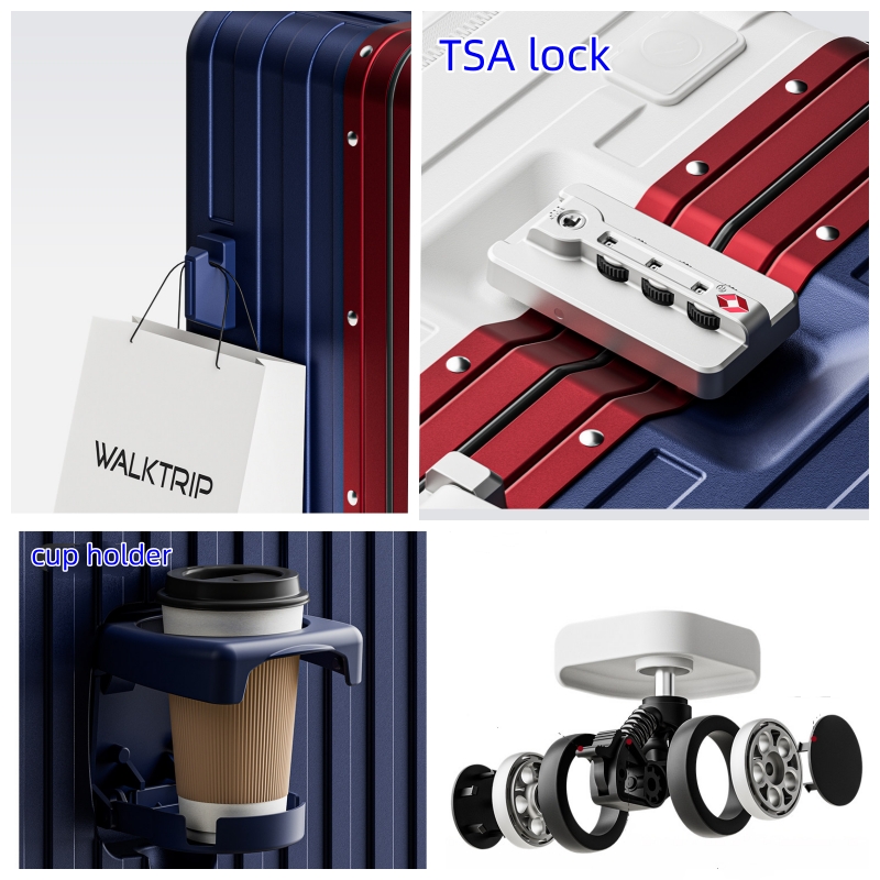 Front Opening Pocket Suitcase  - Travel Lock Tsa Approved ulasan dan harga