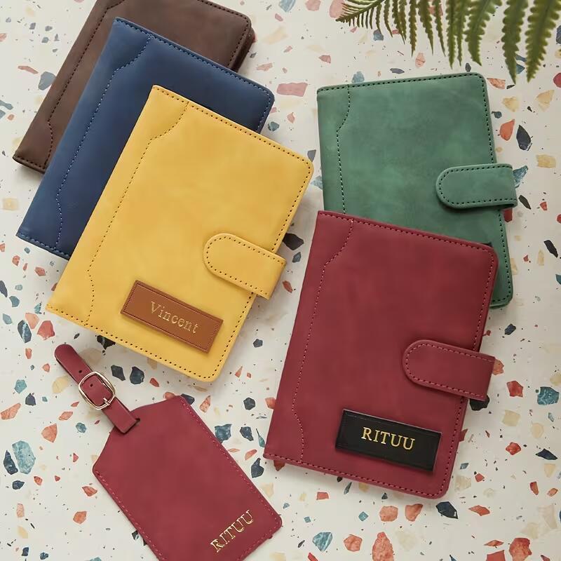 Personalized Custom Name Leath - Travel Accessories Hong Kong ulasan dan harga