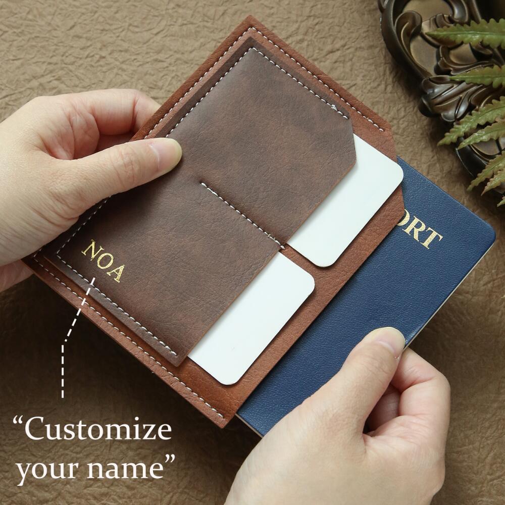 Custom Embossed Name Vintage P - Travel Accessories Hong Kong ulasan dan harga