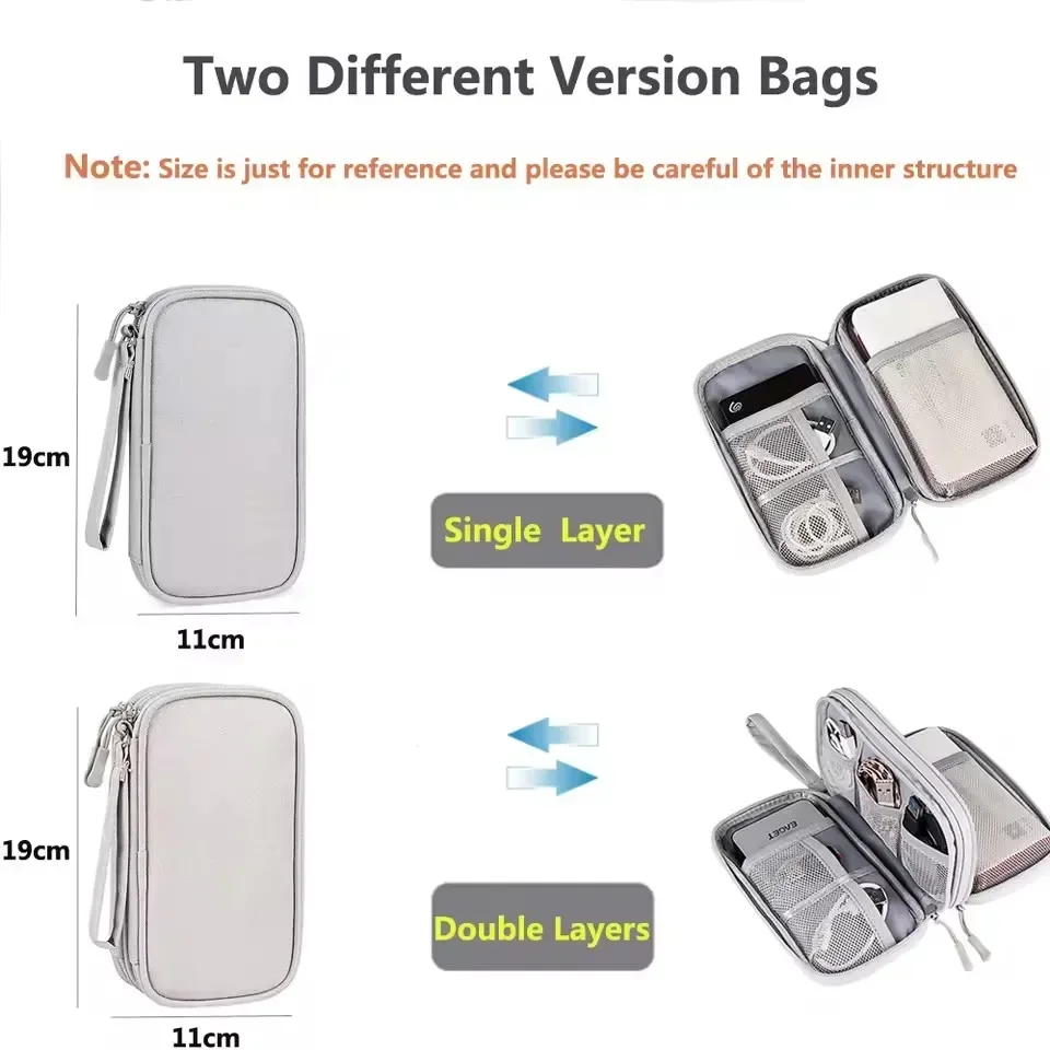 Travel Cable Bag Portable Digi - Travel Accessories Box ulasan dan harga