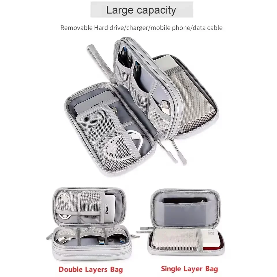 Travel Cable Bag Portable Digi - Travel Accessories Box ulasan dan harga