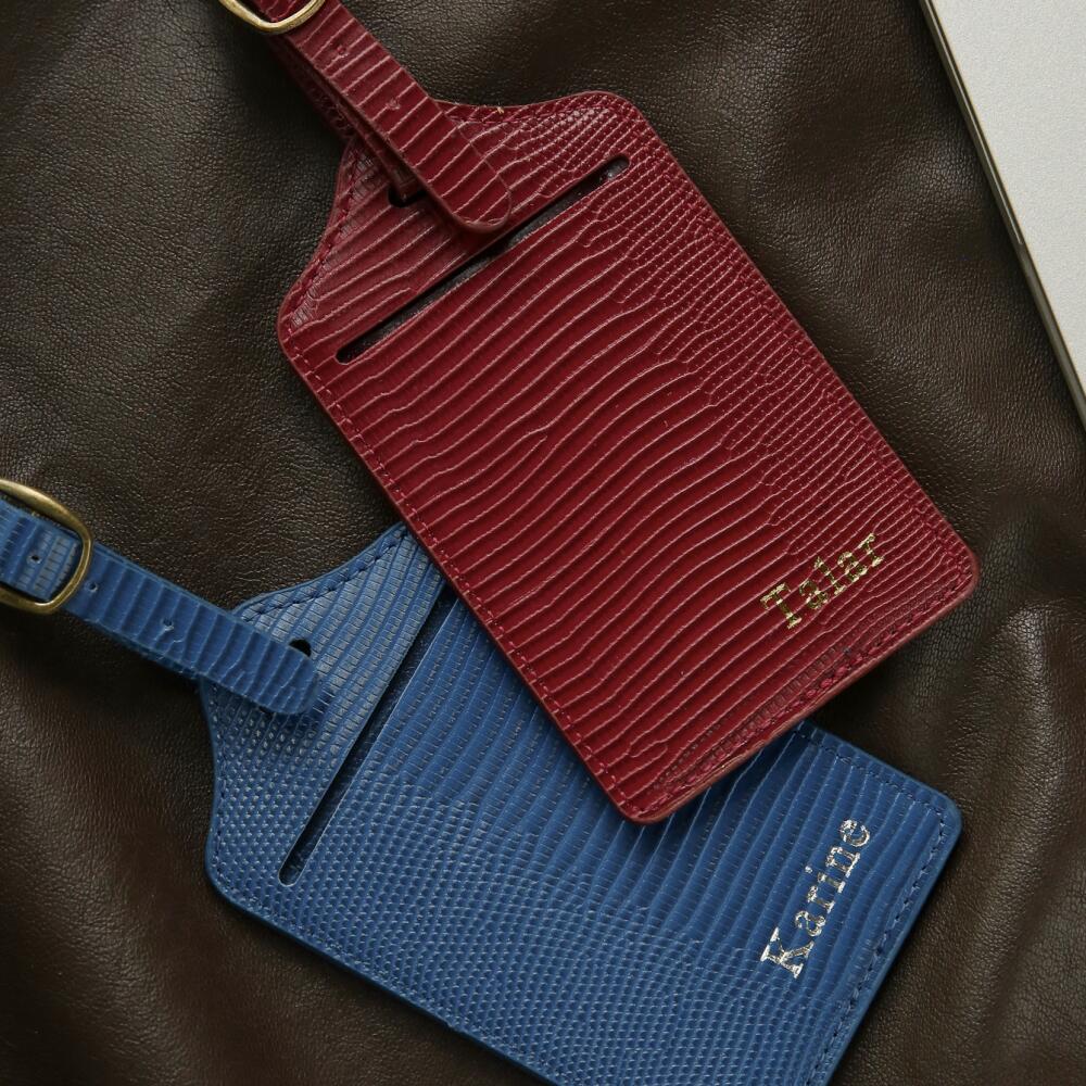 Custom Name Lizard Skin Luggag - Travel Accessories Hong Kong ulasan dan harga