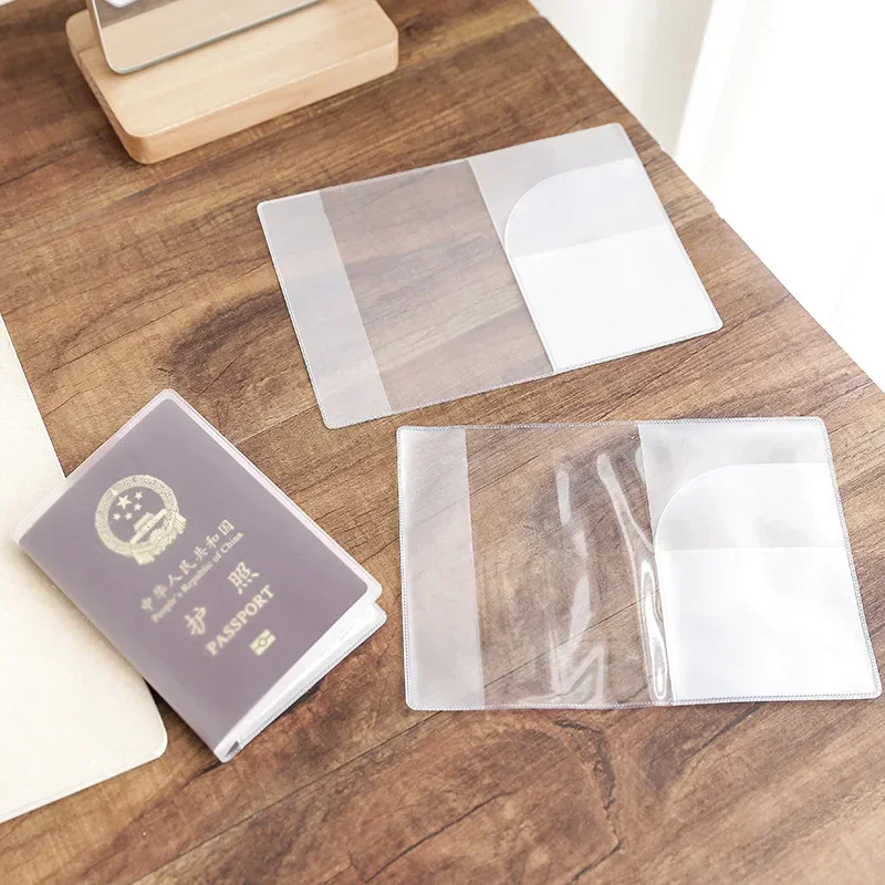 Transparent Passport Cover PVC - Travel Accessories Pouch For Women ulasan dan harga