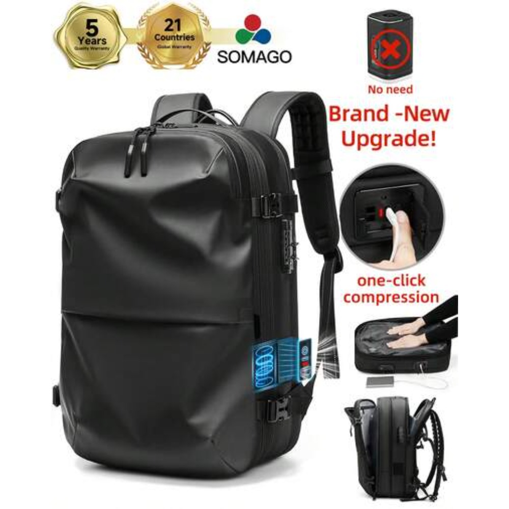 One-Click Expandable Vacuum Co - Travel Lock Tsa Approved ulasan dan harga