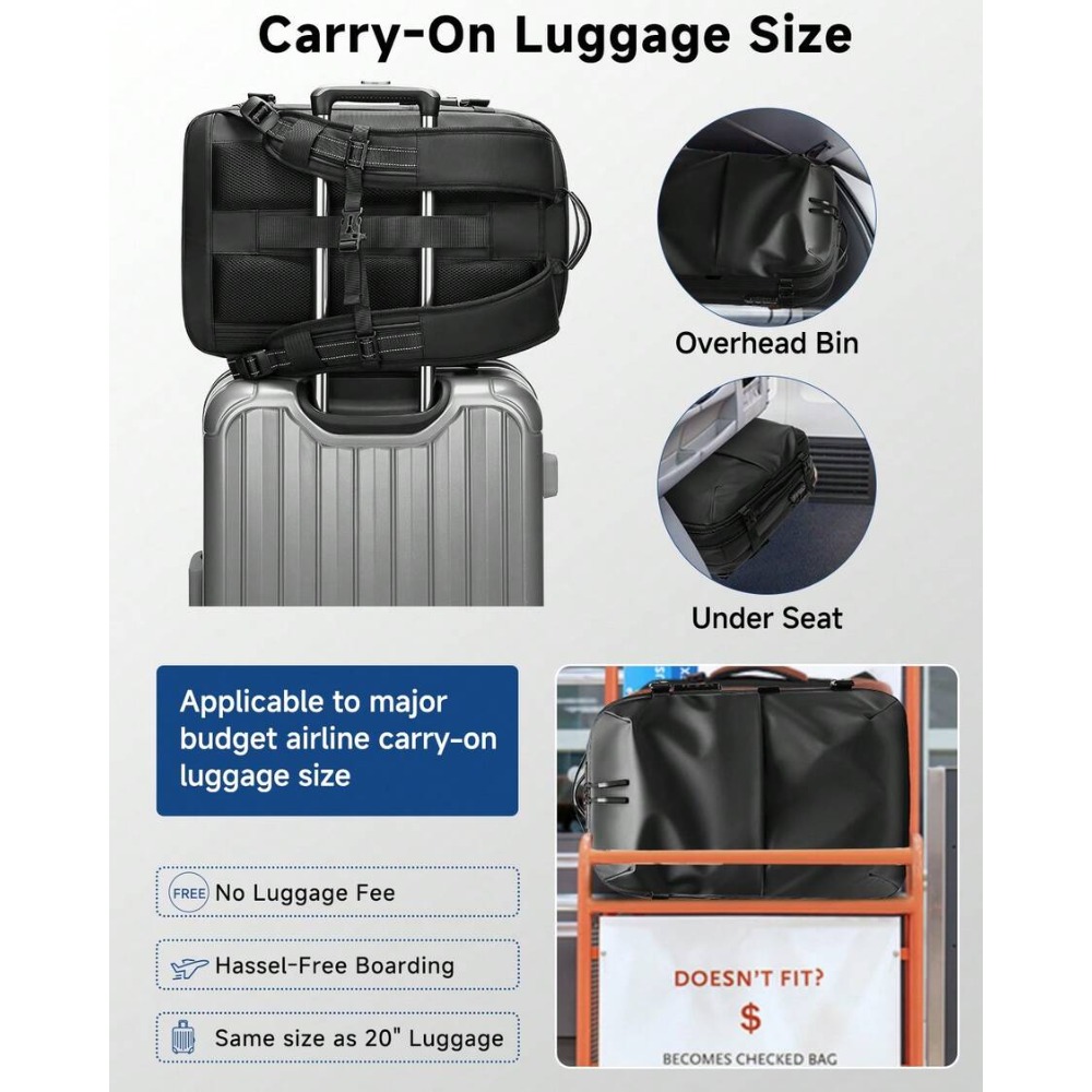 One-Click Expandable Vacuum Co - Travel Lock Tsa Approved ulasan dan harga