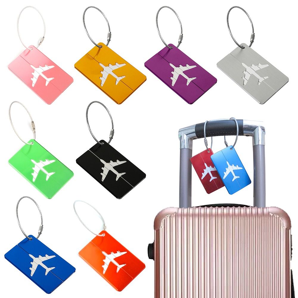Aluminium Travel Luggage Tags  - Travel Accessories List ulasan dan harga