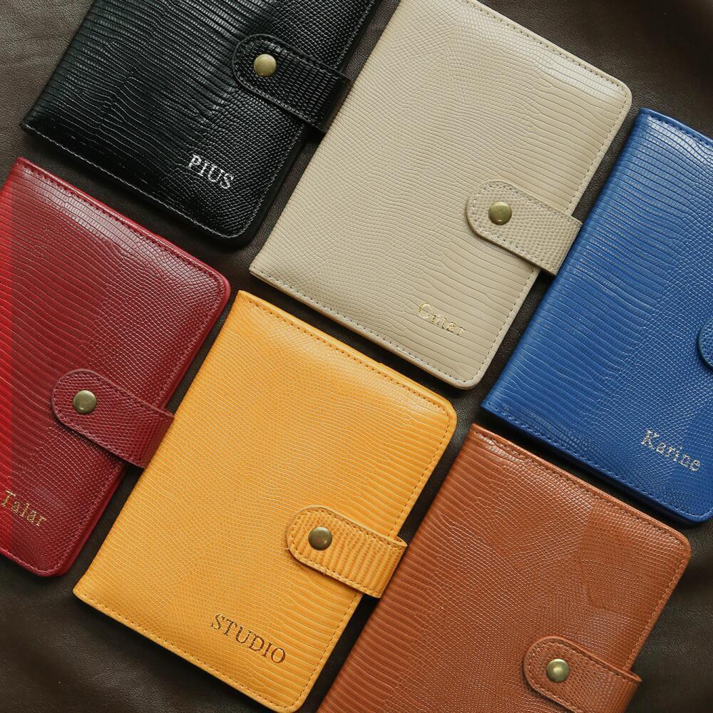 Custom Name Lizard Grain Pu Le - Travel Accessories Hong Kong ulasan dan harga
