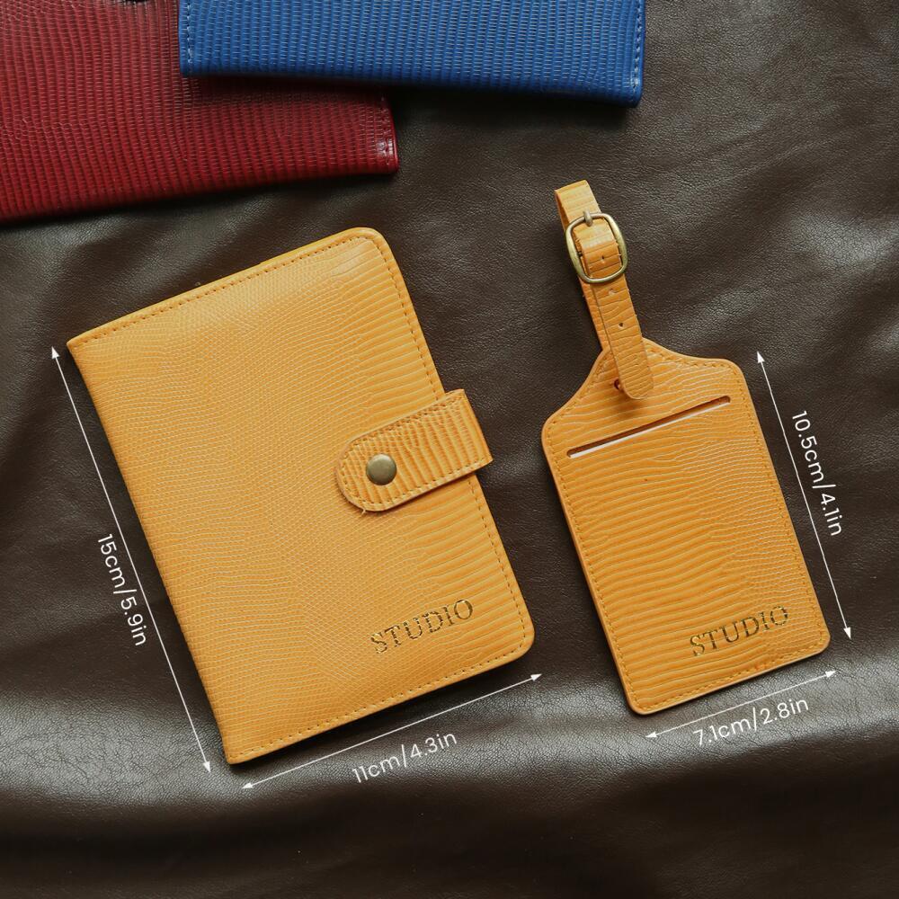 Custom Name Lizard Grain Pu Le - Travel Accessories Hong Kong ulasan dan harga