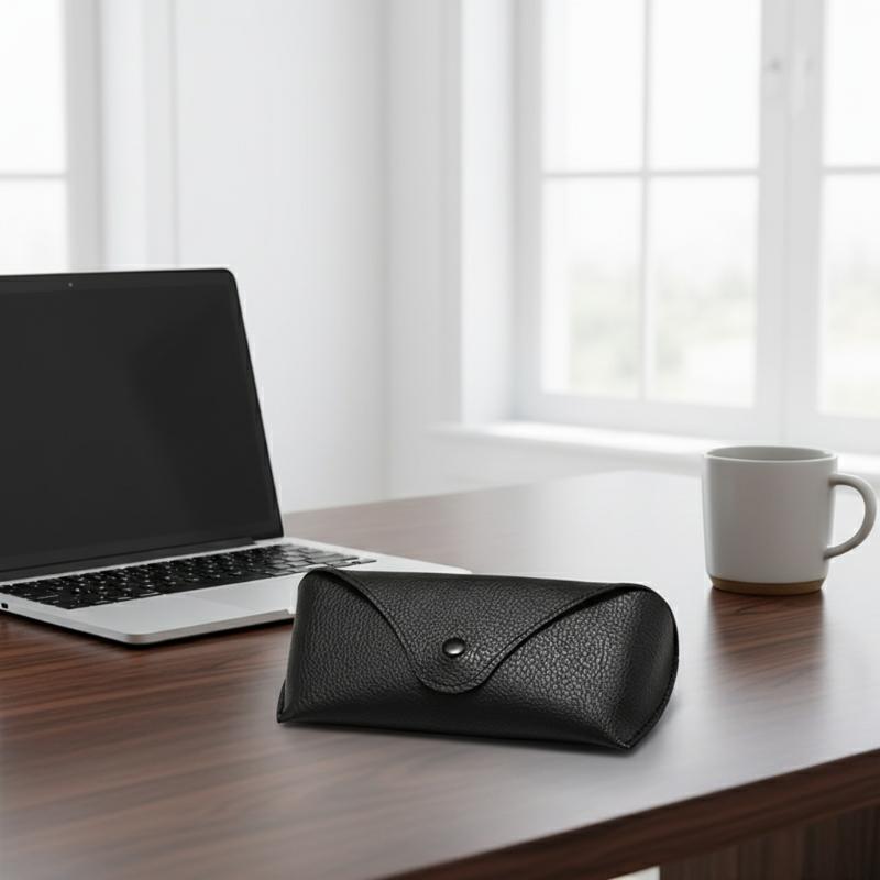 PU Leather Sunglasses Case Com - Travel Accessories Pouch For Women ulasan dan harga